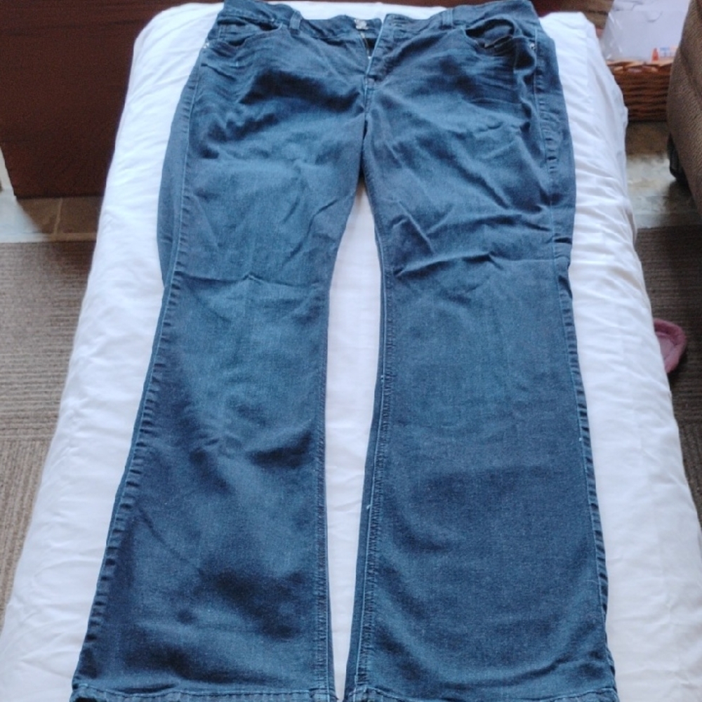 Venezia Dark Blue Flare Jeans
